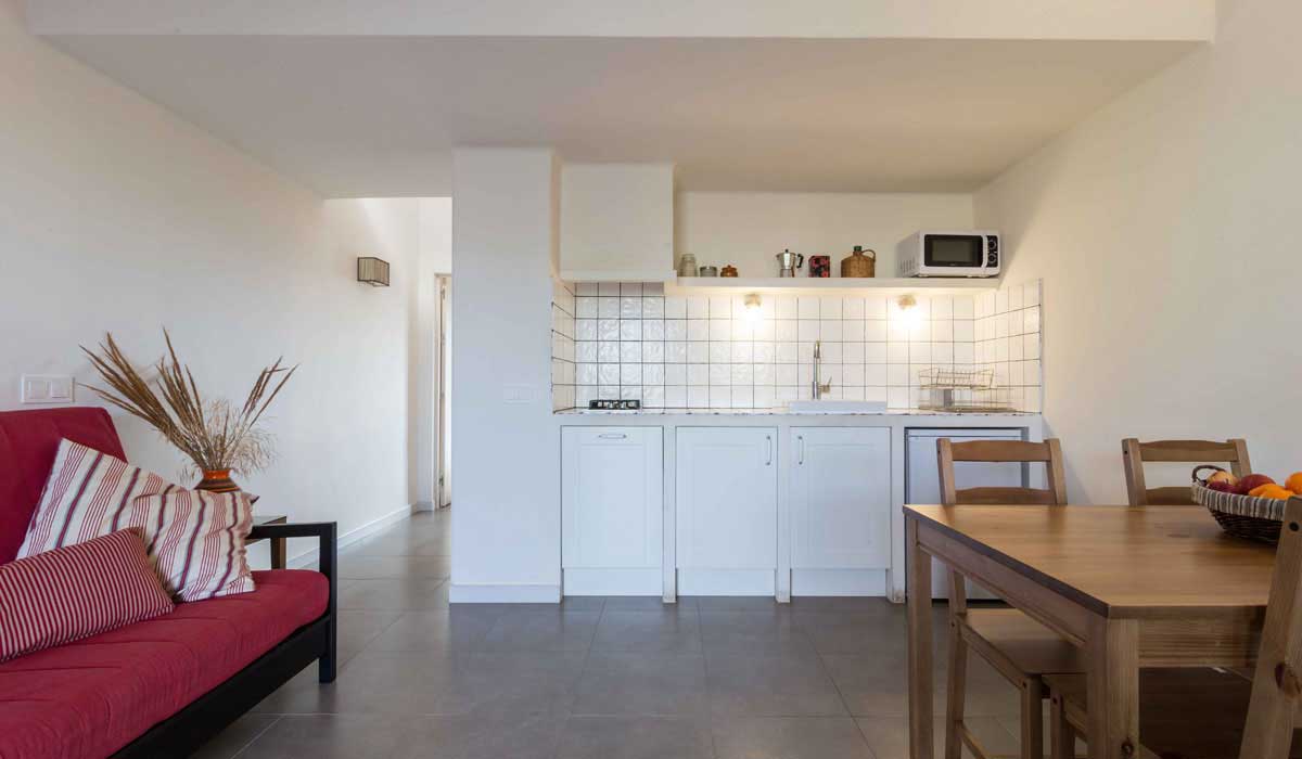 salon cocina casa rural cabo de gata almeria